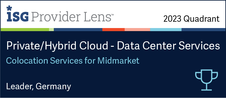 Badge ISG Provider Lens Colocation