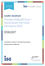 STACKIT ISG Zertifikat 2023