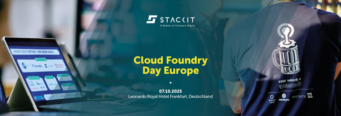 Events | STACKIT auf dem Cloud Foundry Day Europe